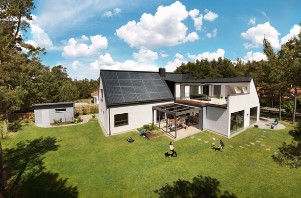 Bild för artikel - Tänk på det här när du bygger hus med solceller