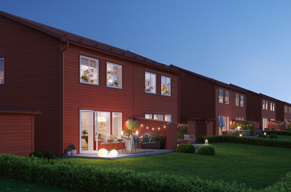 Bild för artikel - Tvåfamiljshus med villakänsla i Barkarö Hage