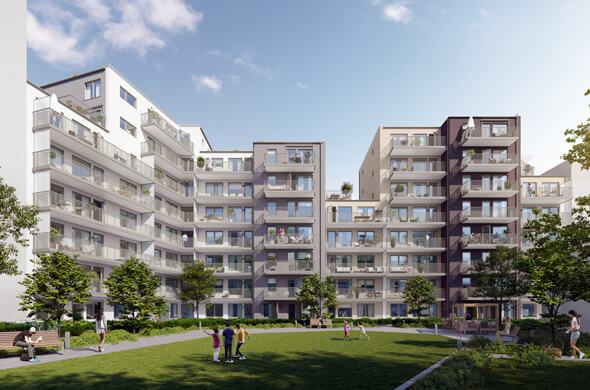 Bild för artikel - Nya välplanerade lägenheter i Täby