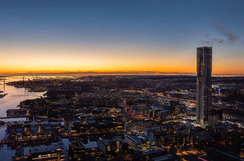 Bild för artikel - Lyxvåning i Nordens högsta byggnad lockar tiotusentals