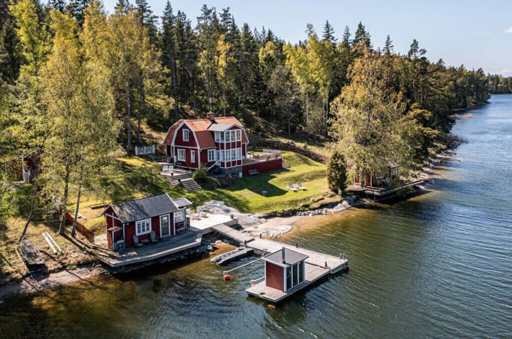 Bild för artikel - Klassiskt skärgårdshus på Värmdö veckans klickraket
